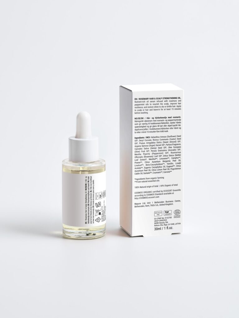 Hair & Scalp Strengthening Rosemary Oil 30 ml VIIKA Beauty | Organic Skincare Products | European Quality